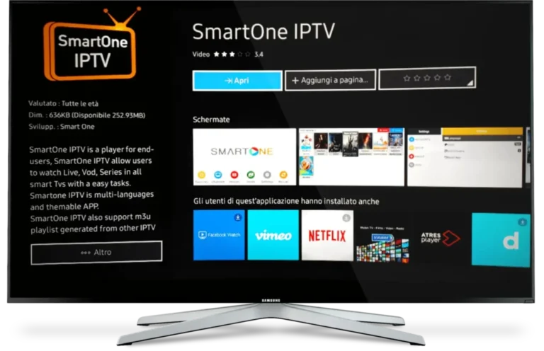 SmartOne IPTV sur TV LG WebOS